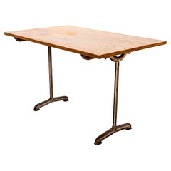1940’s Original Cast Base Fischel Bistro Dining Table