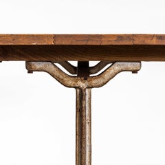 1940’s Original Cast Base Fischel Bistro Dining Table