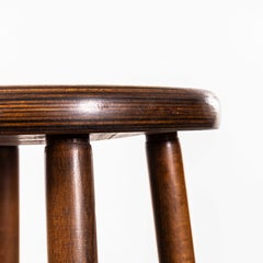 1960’s Solid Top Steel Ring Bar Stool