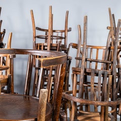 1950's Bentwood Debrecen Dining Standard Arm Chairs - Good Quantity Available