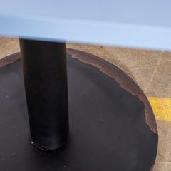 21st Century Square Blue Formica Tables