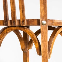 1950's Upright Café Bentwood Dining Chairs - Delaroux