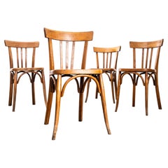 1950’s Mahieu Bentwood Classic Dining Chairs – Set Of Four