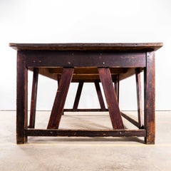 1950's Exceptional Large Workshop Inspection Table