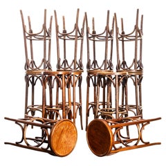 1970’s Rich Honey Original Bentwood Bar Stools