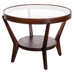 1950’s Round Occasional Table By Kozelka And Kropacek for Interieur Praha – Dar