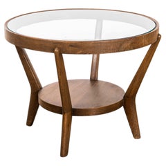1950’s Round Occasional Table By Kozelka And Kropacek for Interieur Praha – Ligh