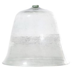 19th Century French Mouth Blown Glass Cloche '1422.6'
