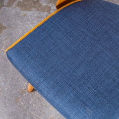 1950's Re -Upholstered Thon Light Oak Chairs By Radomir Hoffman - Set Of Ten