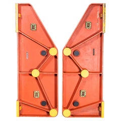 1960s Pair of Very Large Industrial Casting Foundry Moulds '2306'