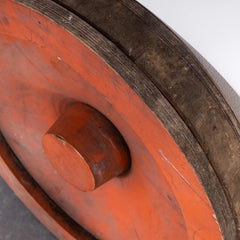 Grand moule de fonderie industrielle des années 1960, « Moule 1080.26 »