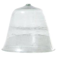 19th Century French Mouth Blown Glass Cloche '1422.9'