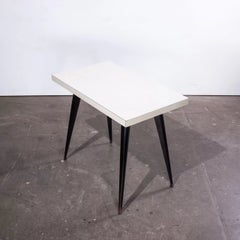1950s Original French Tolix Rectangular Café, Kitchen, Dining Table