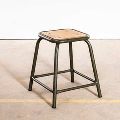 1960’s Mullca Low Ex-Army Khaki Stacking Stool