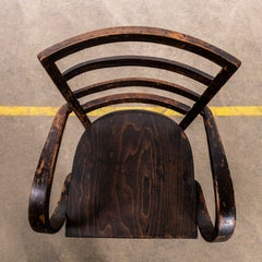 1950’s Classic Curved Arm Bentwood Dining Chair