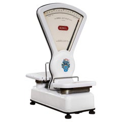 1960's Berkel Enamelled Kitchen Scales