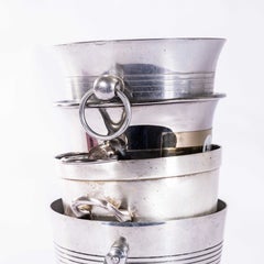 Original Vintage French Champagne Buckets - Small