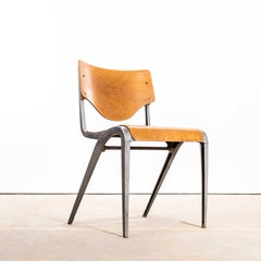 1950’s James Leonard Esavian ESA Stacking Dining Chairs