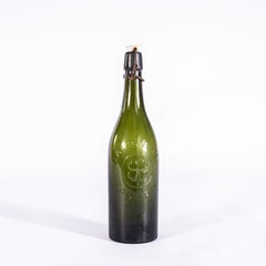 Vintage Coloured Glass Bottles