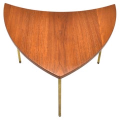 1960's Danish Peter Hvidt & Orla Molgaard Nielsen Pinwheel Table For France & Son