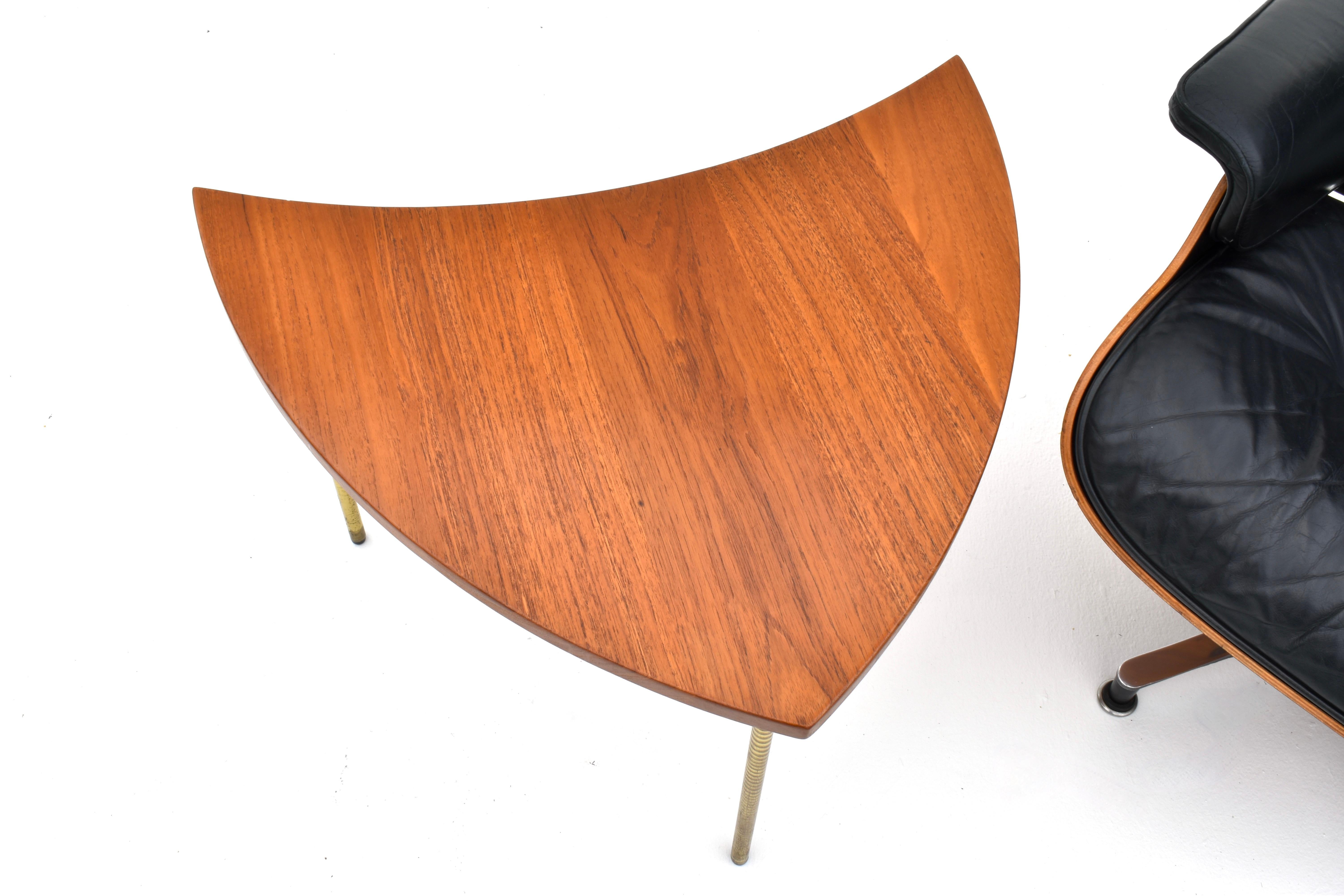 Mid-20th Century 1960s Danish Peter Hvidt & Orla Molgaard Nielsen Pinwheel Table For France & Son For Sale