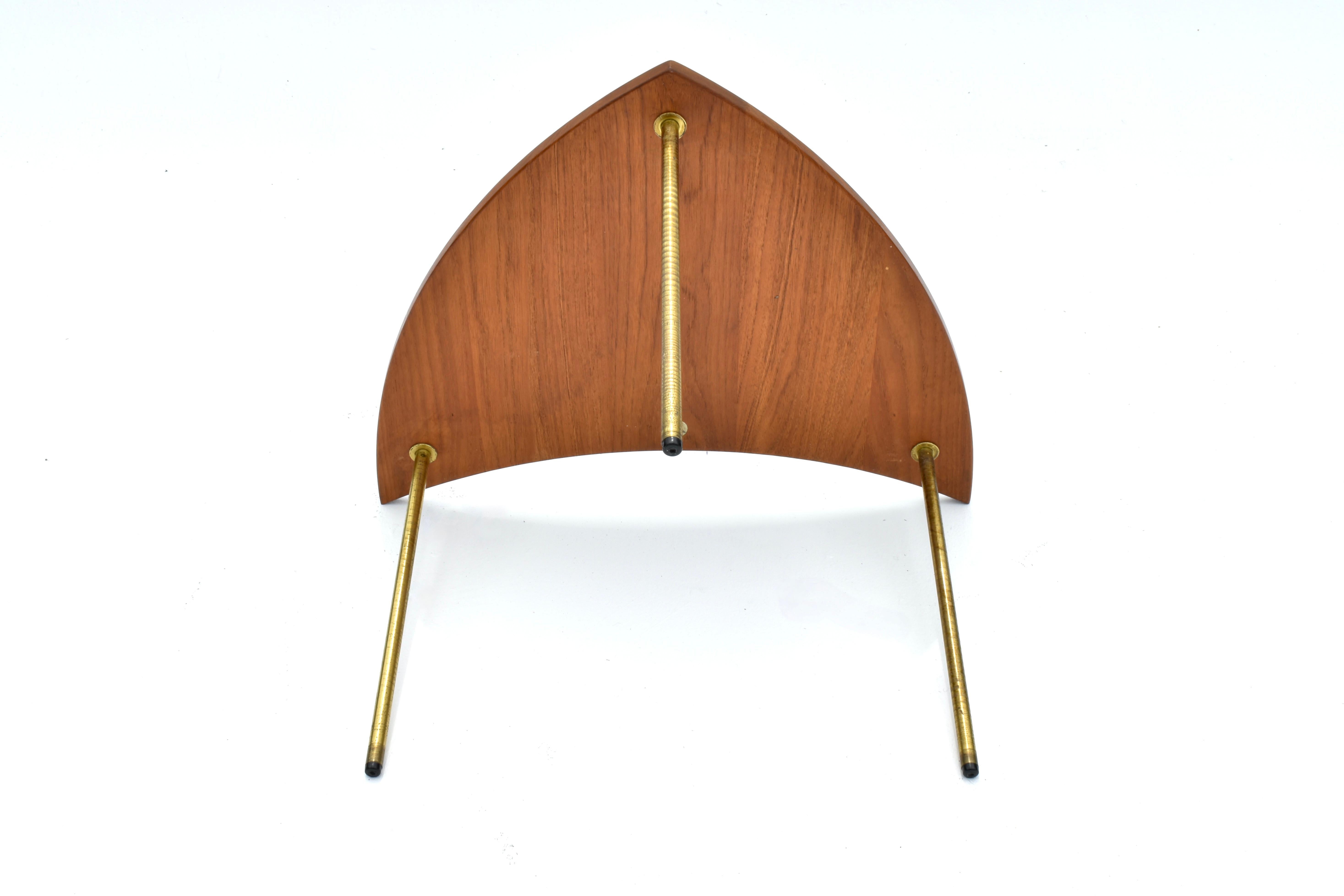 1960s Danish Peter Hvidt & Orla Molgaard Nielsen Pinwheel Table For France & Son For Sale 7