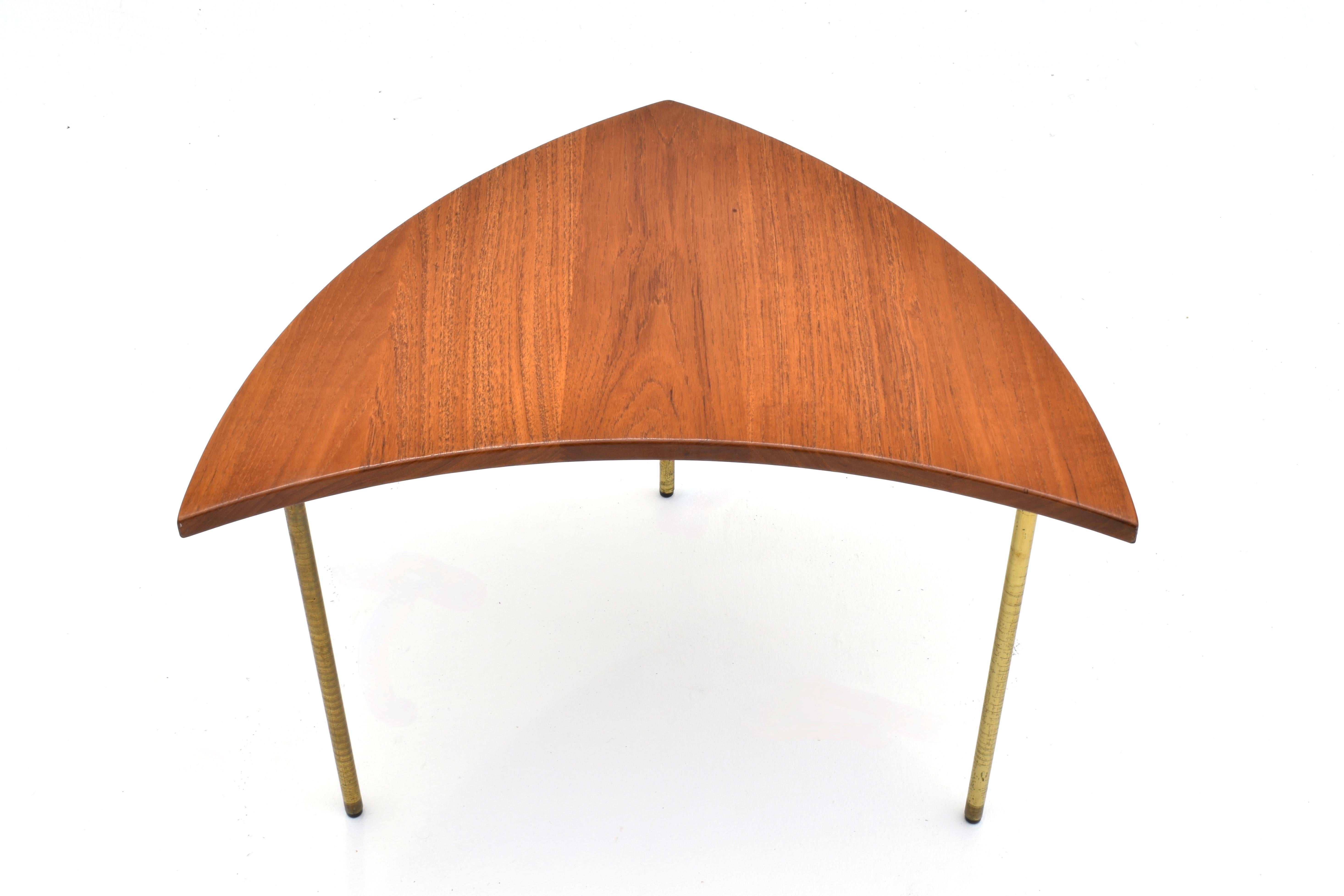 1960s Danish Peter Hvidt & Orla Molgaard Nielsen Pinwheel Table For France & Son For Sale 5