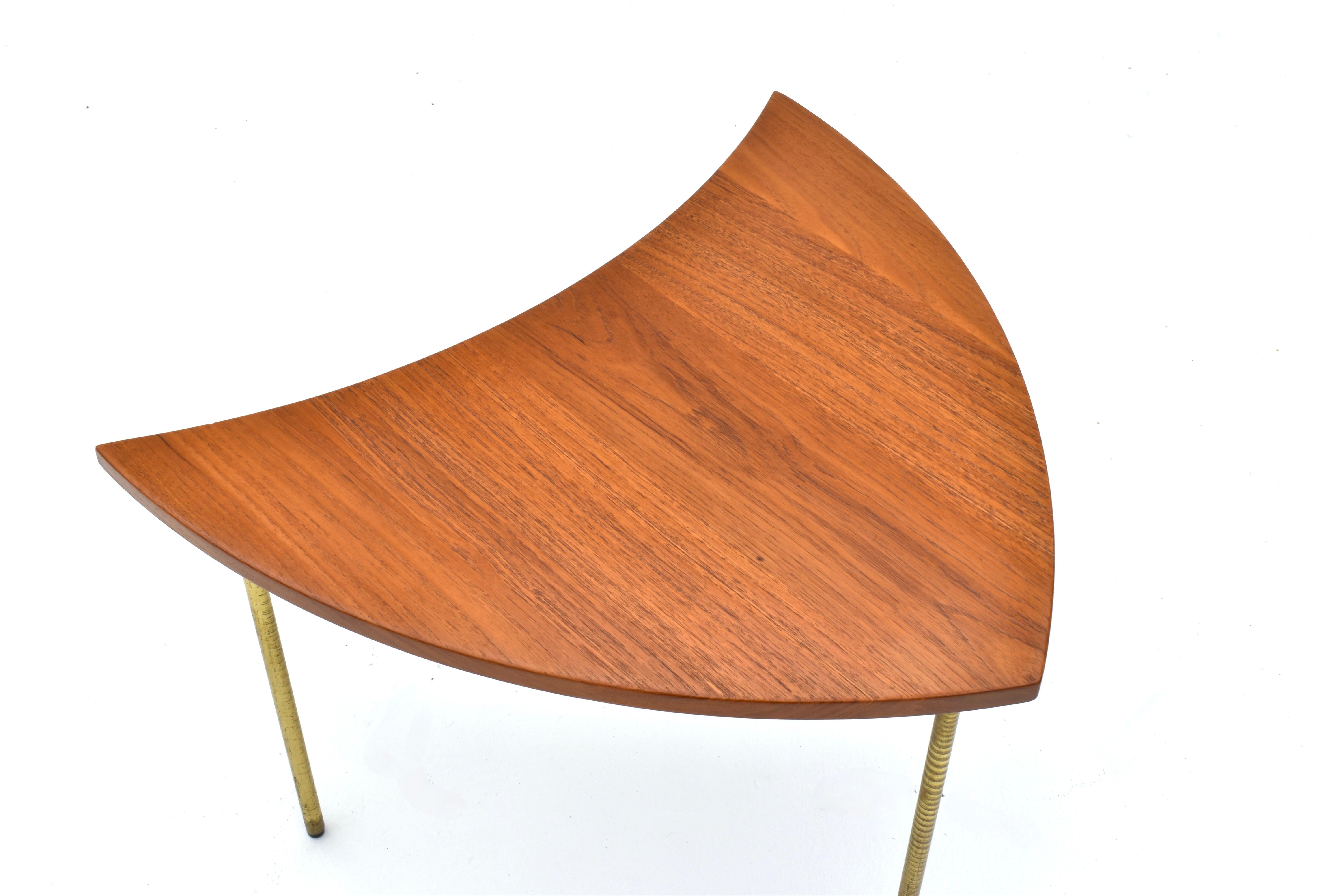 1960s Danish Peter Hvidt & Orla Molgaard Nielsen Pinwheel Table For France & Son For Sale 4