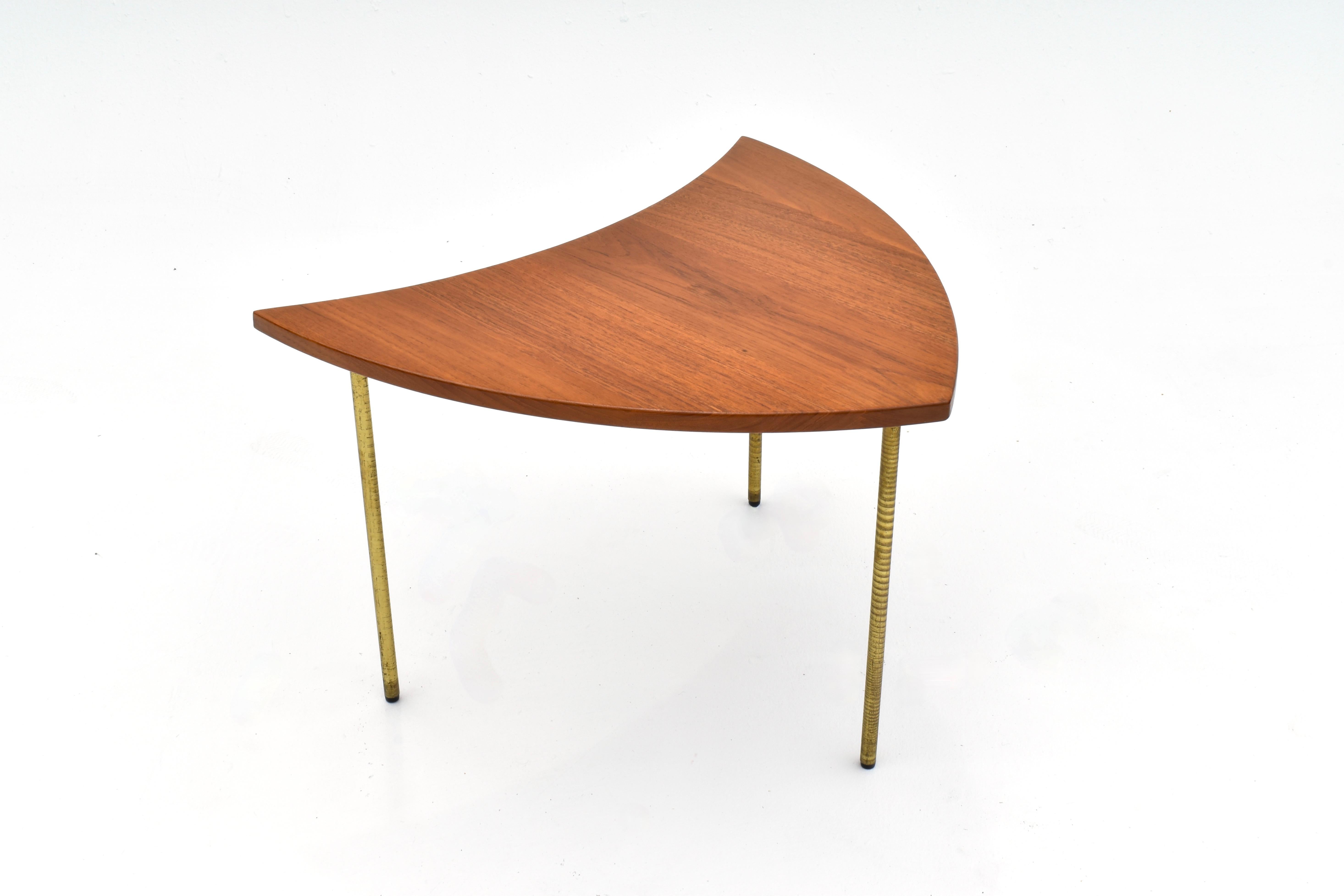 1960s Danish Peter Hvidt & Orla Molgaard Nielsen Pinwheel Table For France & Son For Sale 3