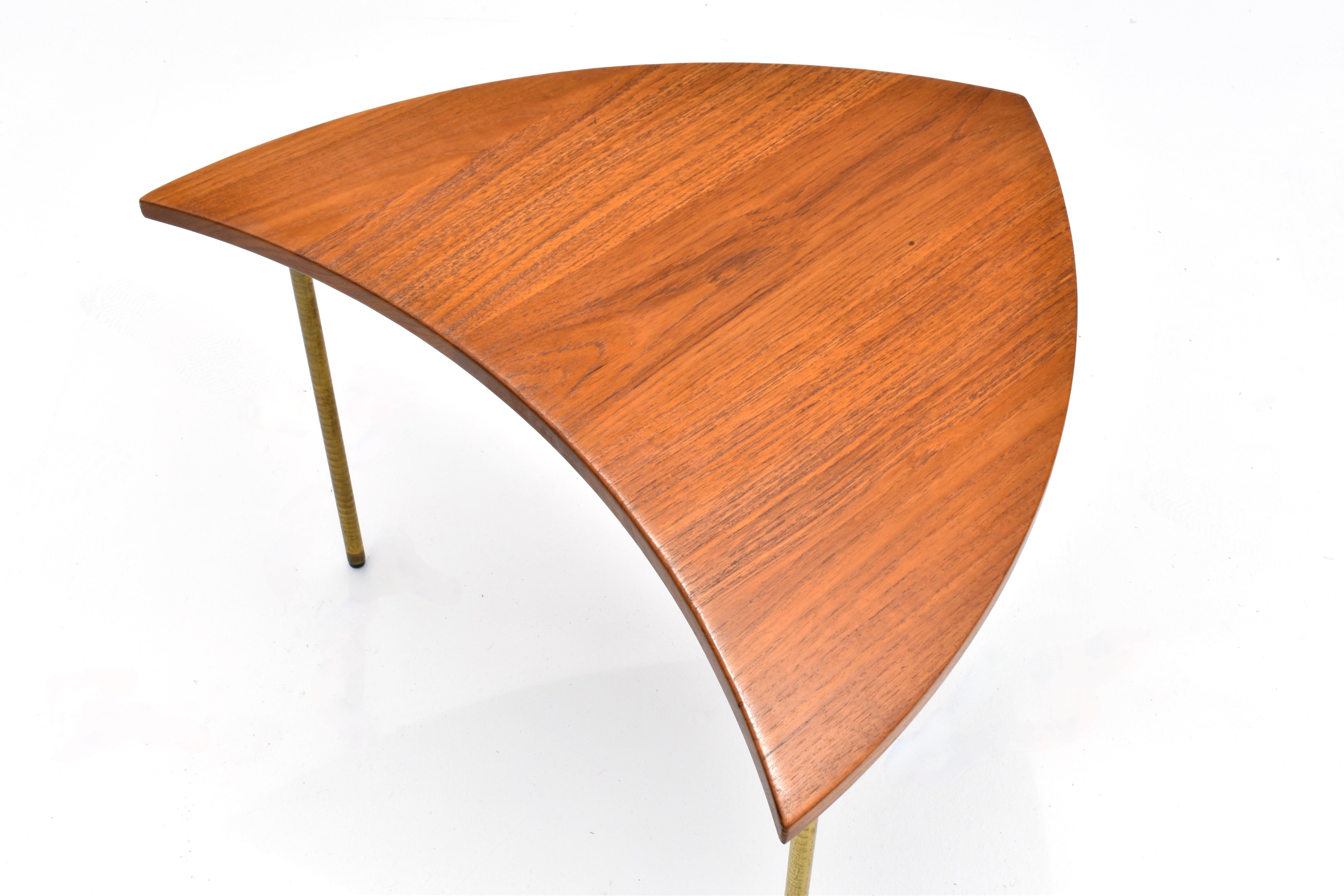 1960s Danish Peter Hvidt & Orla Molgaard Nielsen Pinwheel Table For France & Son For Sale 6