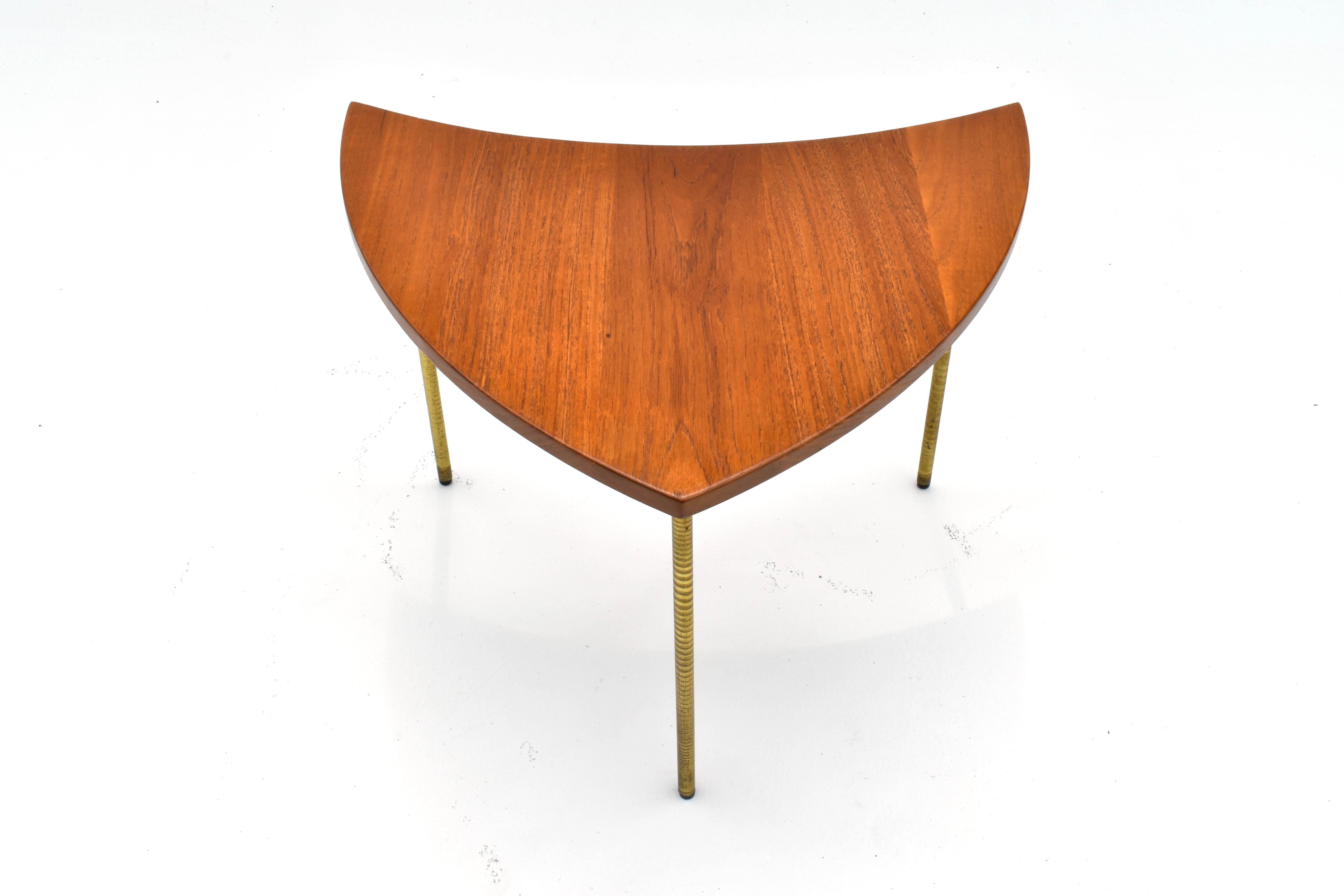 1960s Danish Peter Hvidt & Orla Molgaard Nielsen Pinwheel Table For France & Son For Sale 9