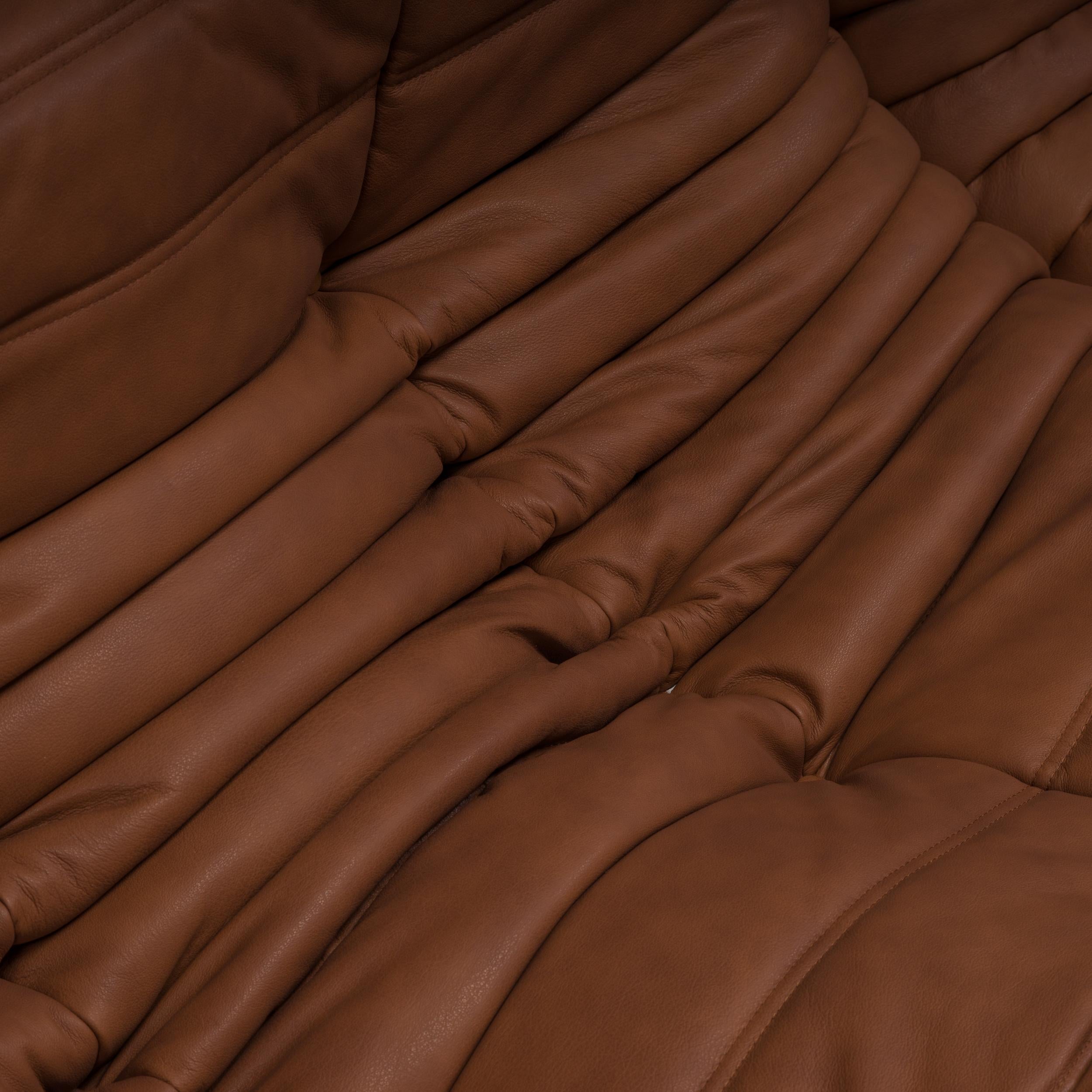 togo leather sofa
