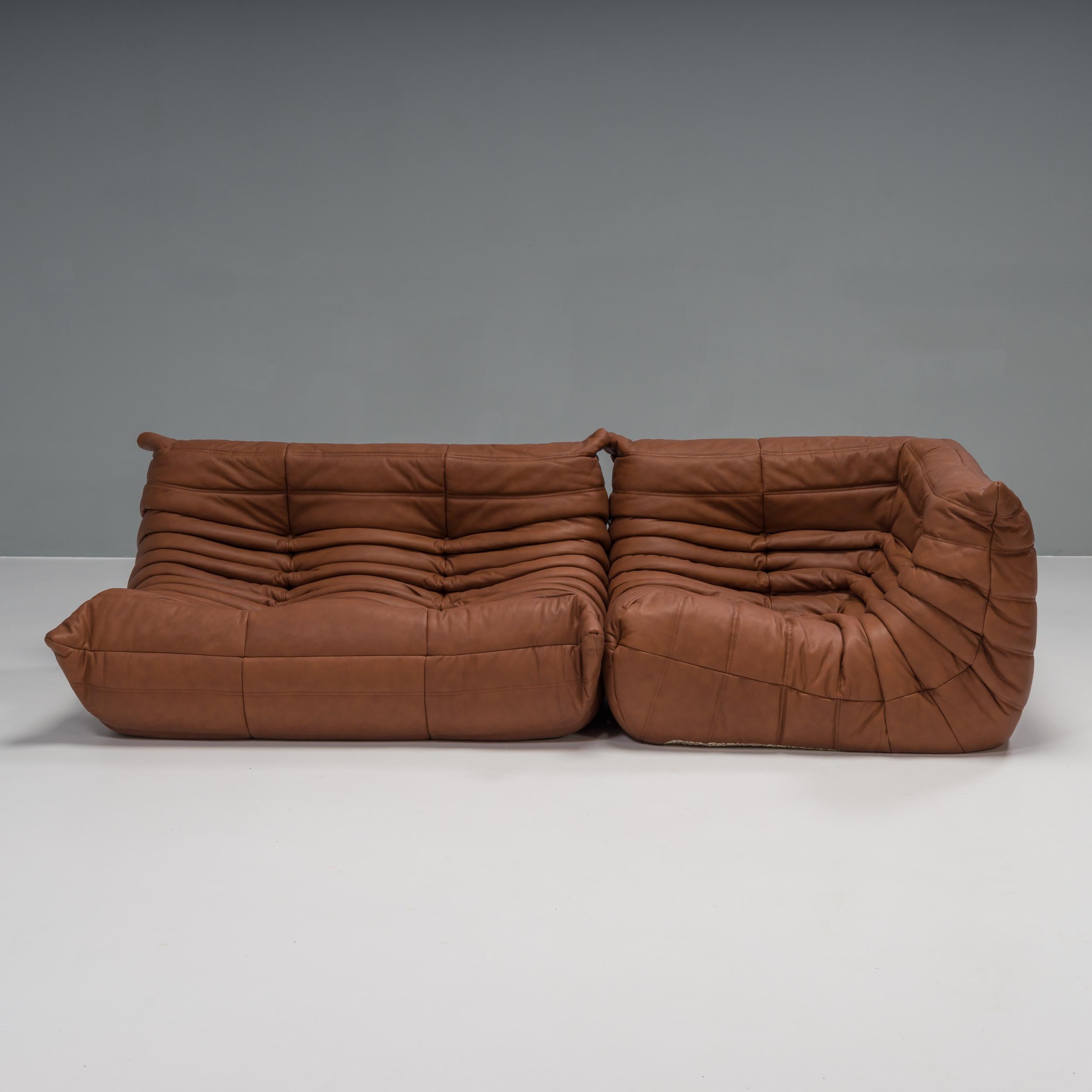The iconic Togo sofa, originally designed by Michel Ducaroy for Ligne Roset in 1973, has become a design classic.

This two-piece modular set is incredibly versatile and can be configured into one corner sofa or used separately.

Comprising one