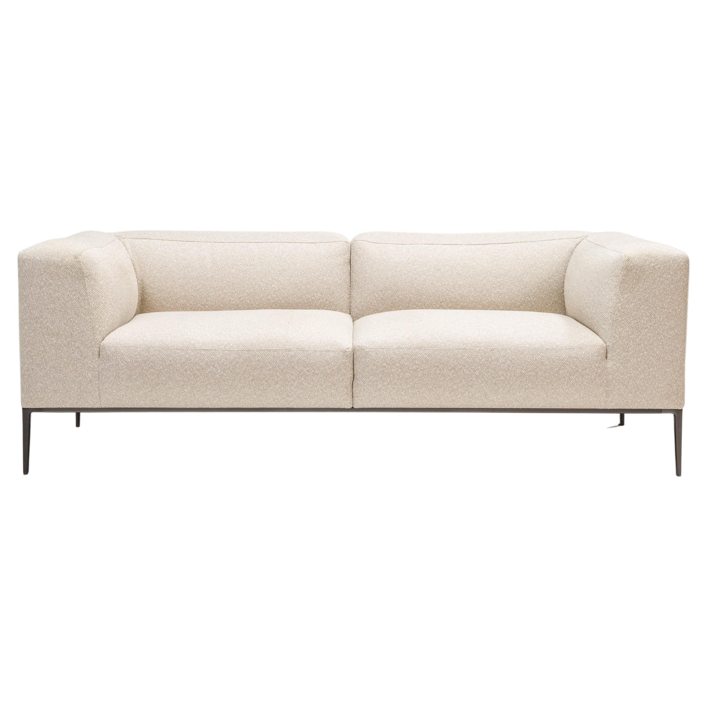 B&B Italia by Antonio Citterio Cream Fabric Michel Effe Sofa