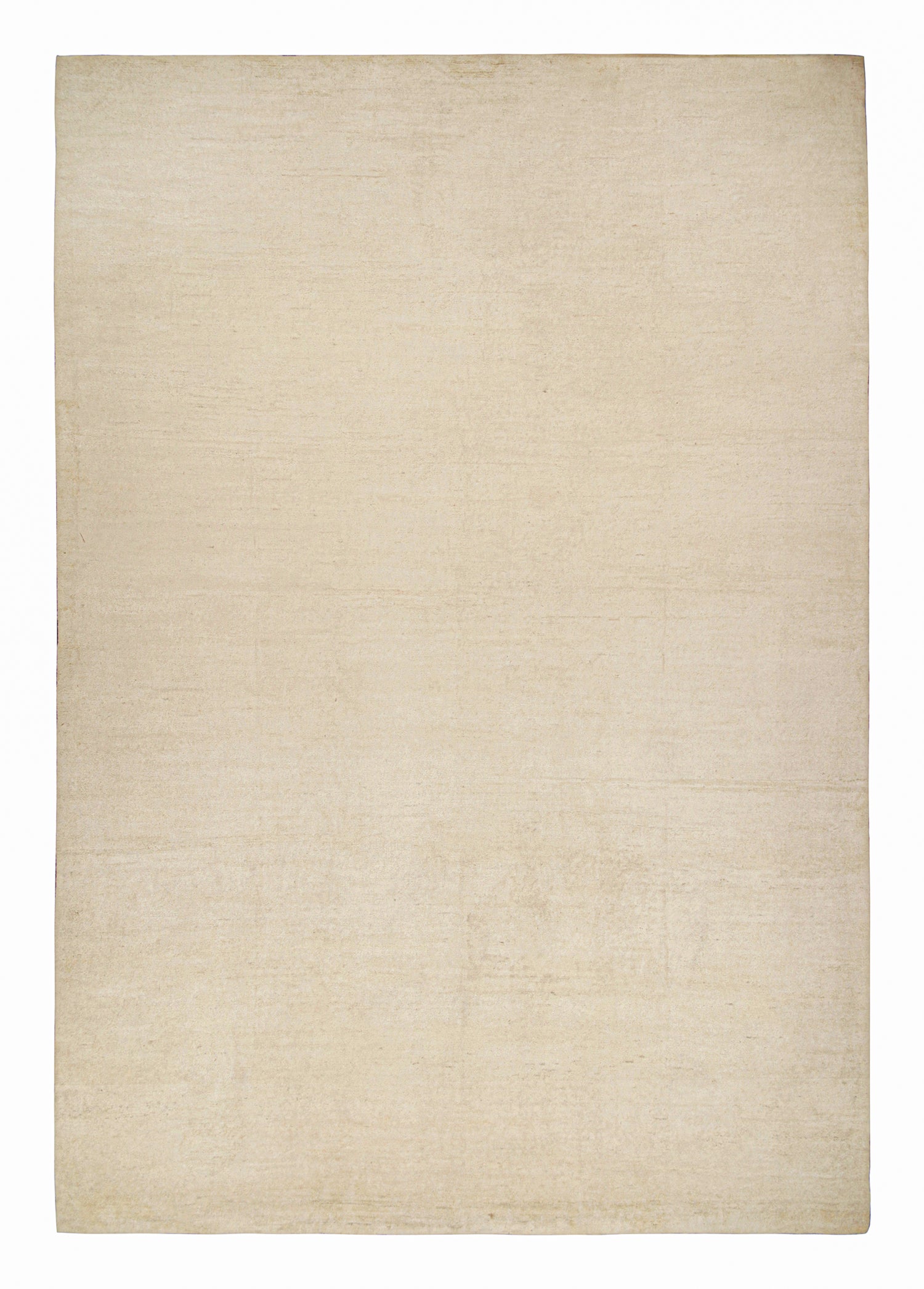 Rug & Kilim’s Solid Beige-Brown Rug in Tone-on-tone Contemporary Style For Sale