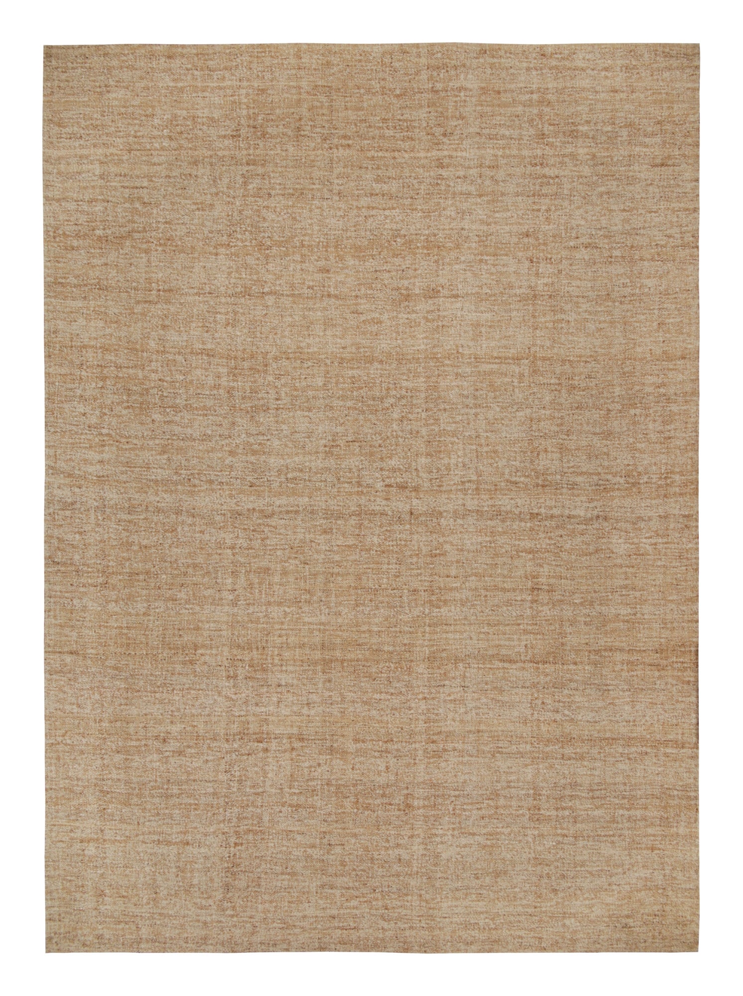 Rug & Kilim’s Contemporary Jute kilim in Beige-Brown