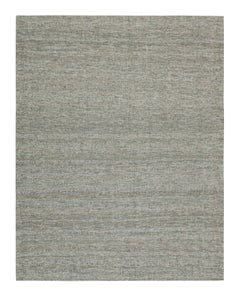 Kilim contemporáneo de yute en tonos grises de Rug & Kilim