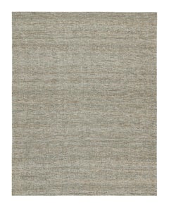 Tapis Kilim moderne personnalisé de Rug & Kilim en gris et blanc