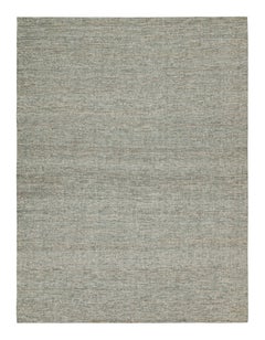 Rug & Kilim's Modern Kilim Rug in Gray & White (tapis Modernity en gris et blanc)