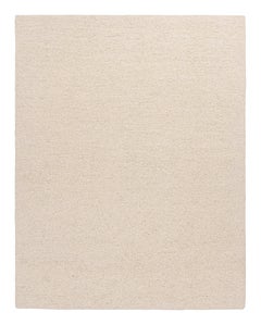 Texturierter Kelim von Rug & Kilim in soliden Creme- und Weiß-Tönen
