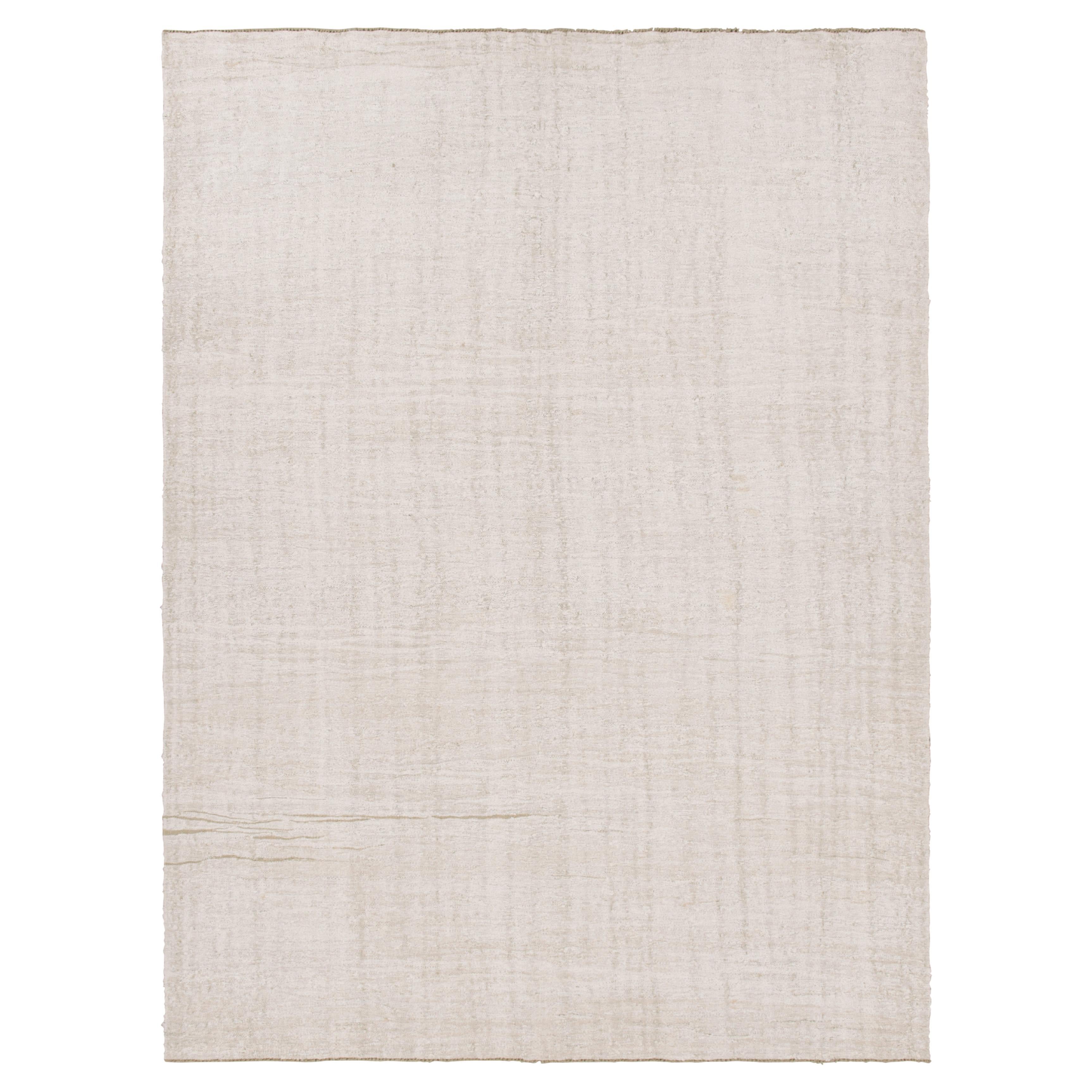 Vintage Kilim in White and Beige Tones, from Rug & Kilim For Sale