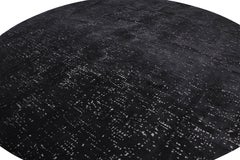 Rug & Kilim's Custom Circle Rug Design/One in Grisailles Tones City Lights (en anglais seulement)