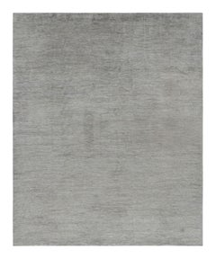 Rug & Kilim’s Modern Textural Rug with Gray Striae