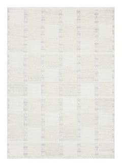 Tappeto personalizzato in stile scandinavo di Rug & Kilim con motivi geometrici e bianchi