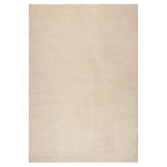 Rug & Kilim's Contemporary Solid Rug in Neutral Beige Tones (Tapis massif contemporain dans les tons neutres de beige)