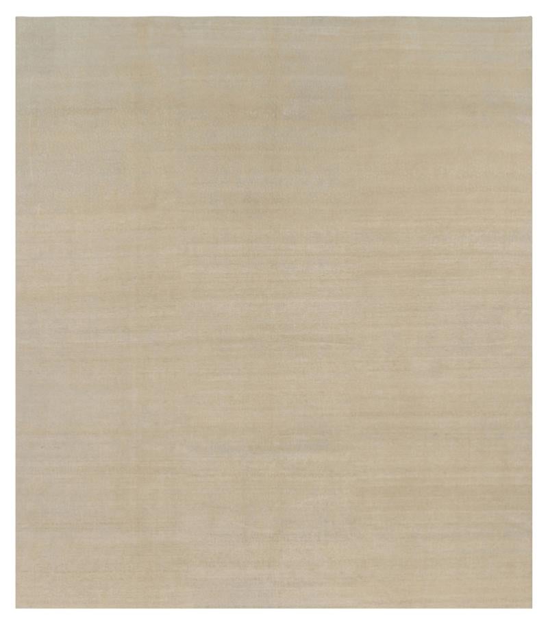 Rug 
Kilim
s übergroßer Contemporary-Teppich mit Struktur in Beigetönen