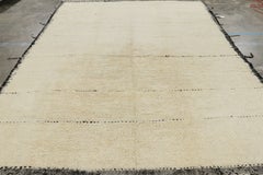 Rug & Kilim’s Moroccan Style Rug in White and Black Tones