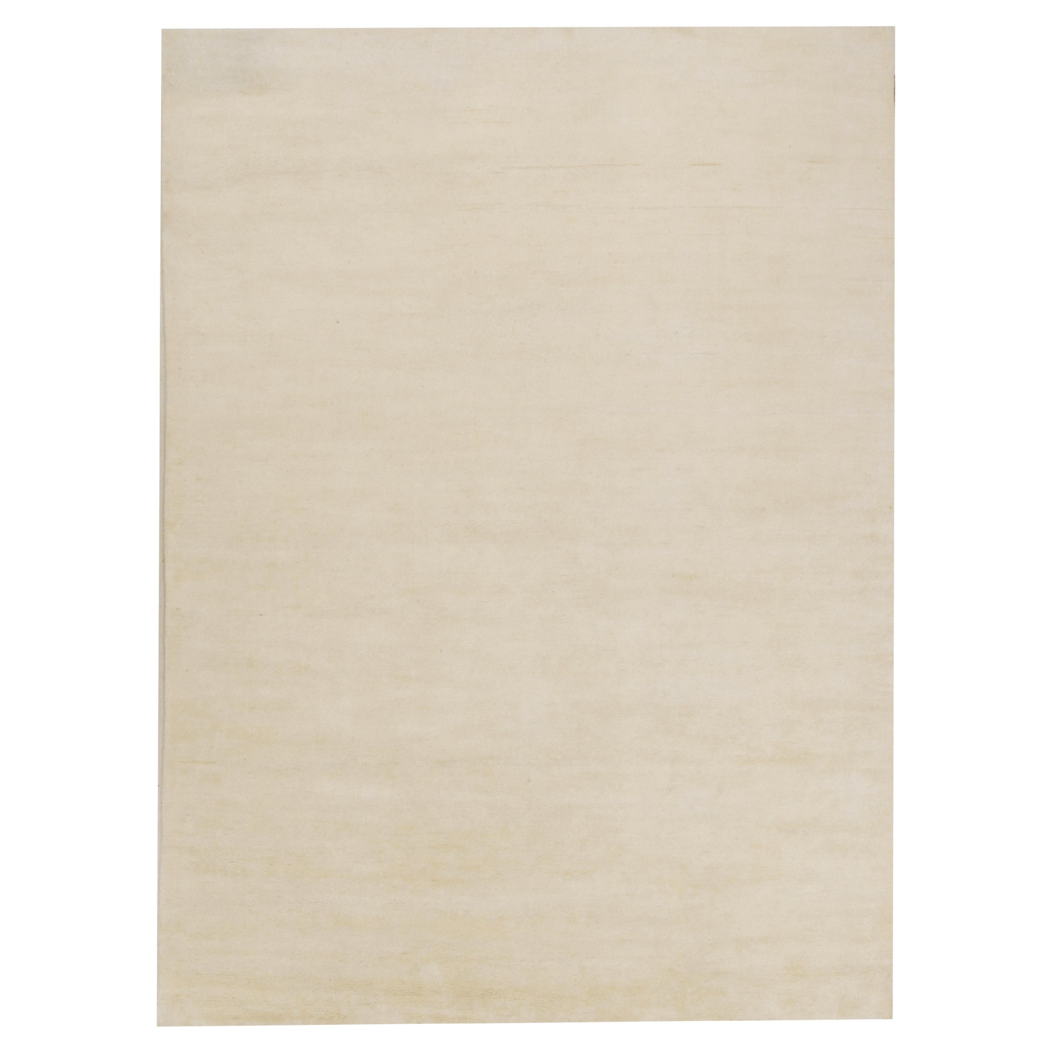Tappeto contemporaneo Rug & Kilim nei toni del beige-marrone.