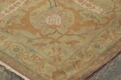 Tapis ancien de Téhéran en laine et soie, tapis et kilim, « Arbre de vie » doré, 1900-1919