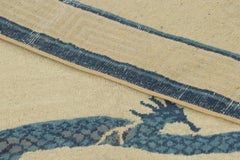 Tapis chinois ancien en laine, signé Rug & Kilim, motifs de dragons, 1920-1929